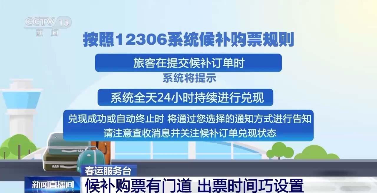 12306候补购票必看:设置好这个时间,避免凌晨出票 12306候补购票必看:设置好这个时间,避免凌晨出票