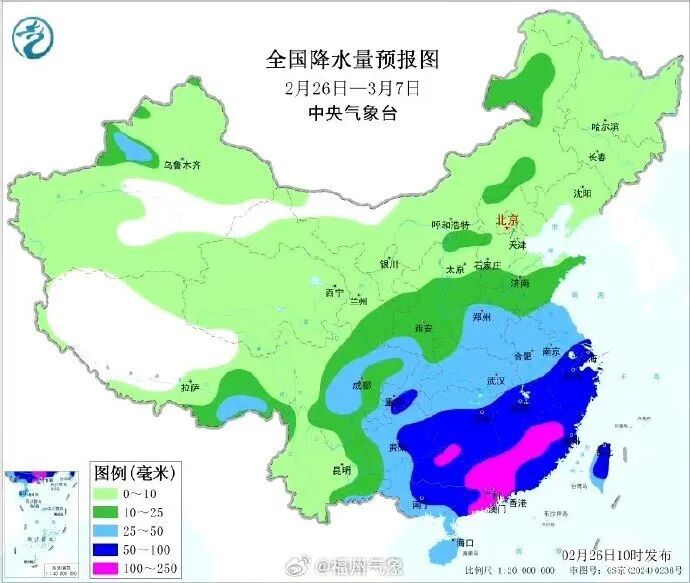 福建未来一周都是雨！或有强对流