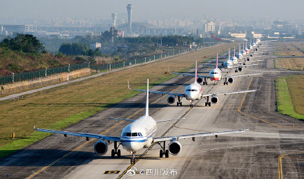 排名公布！成都稳居“航空第三城”️
