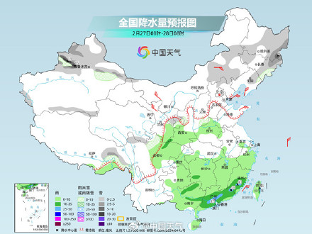两轮大范围降水过程接踵而至 江南华南阴雨频繁
