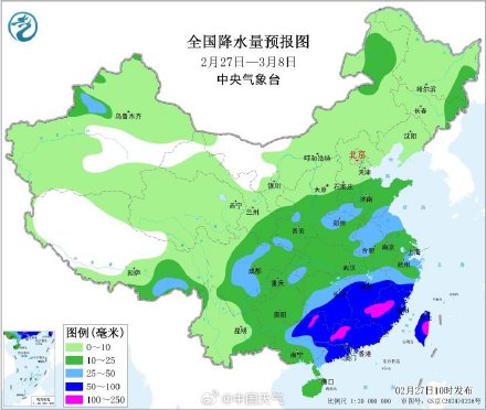 南方人注意：新一轮降雨已在路上，未来10天这些地方将是降雨核心区！