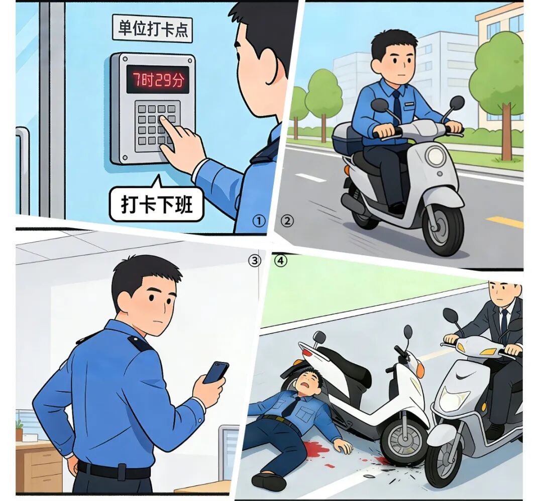 中途折返单位，二次返家途中受伤算工伤吗？