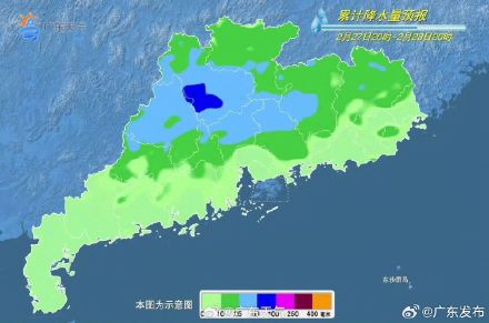 未来三天广东多地将频繁降雨 未来三天广东多地将频繁降雨