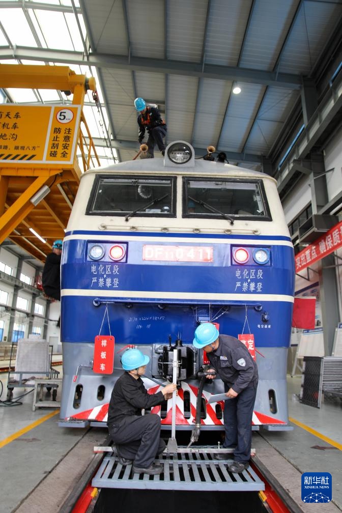 合肥：机车检修整备保春运