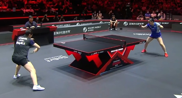 王曼昱晋级WTT新加坡大满贯女单四强