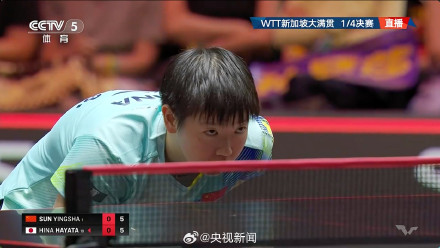 孙颖莎再胜早田希娜 孙颖莎再胜早田希娜