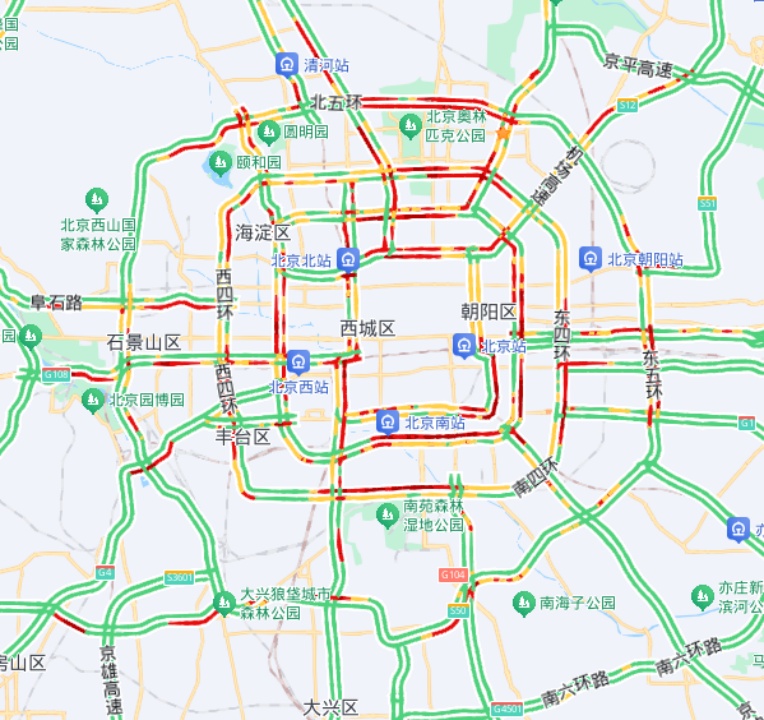 下周一开学，北京这些时段、路段易拥堵！