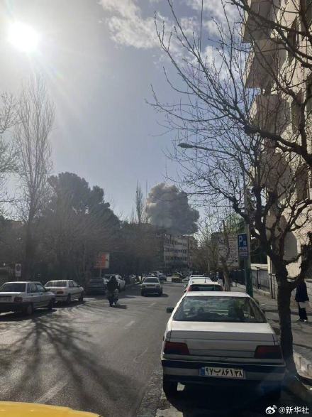 镜头直击德黑兰大学附近袭击现场 镜头直击德黑兰大学附近袭击现场