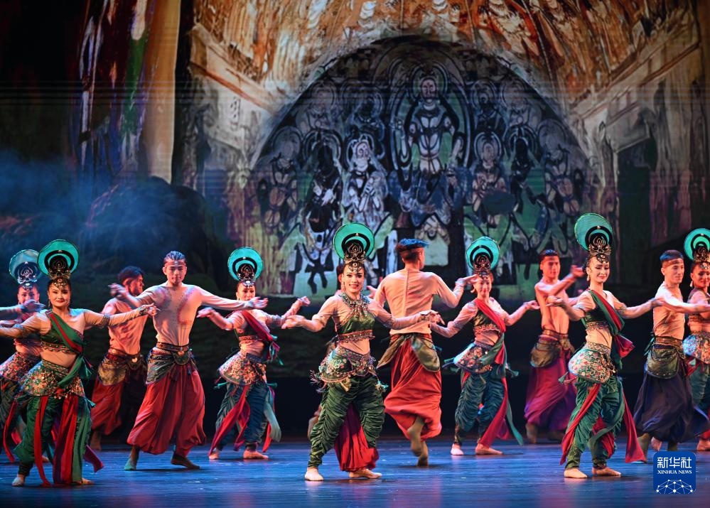 乐舞诗《杏花之约·丝路龟兹》在京演出 乐舞诗《杏花之约·丝路龟兹》在京演出