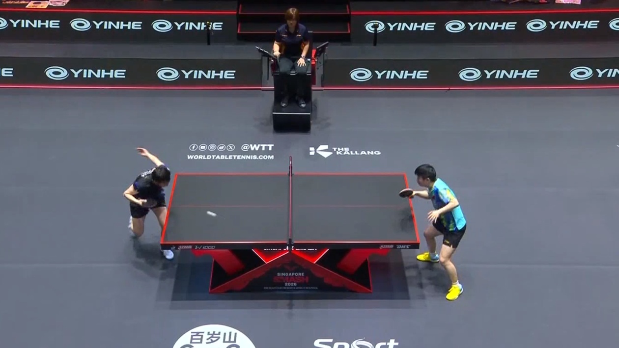 孙颖莎夺冠!国乒包揽WTT新加坡大满贯女单冠亚军 孙颖莎夺冠!国乒包揽WTT新加坡大满贯女单冠亚军