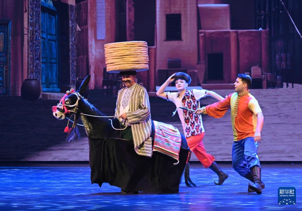 乐舞诗《杏花之约·丝路龟兹》在京演出 乐舞诗《杏花之约·丝路龟兹》在京演出