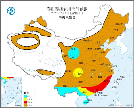 新一轮雨雪总体利于春耕春播