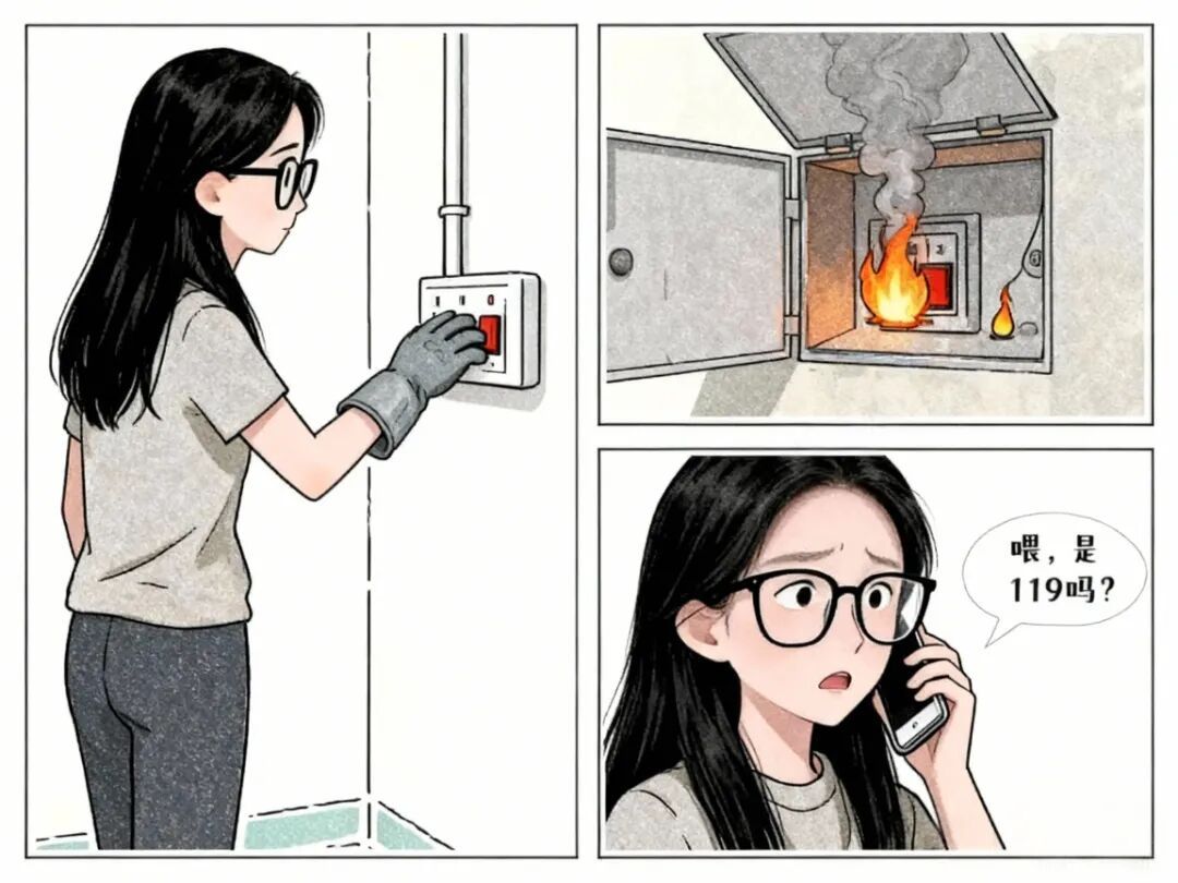 千万别徒手合闸,这样操作真的很危险 千万别徒手合闸,这样操作真的很危险