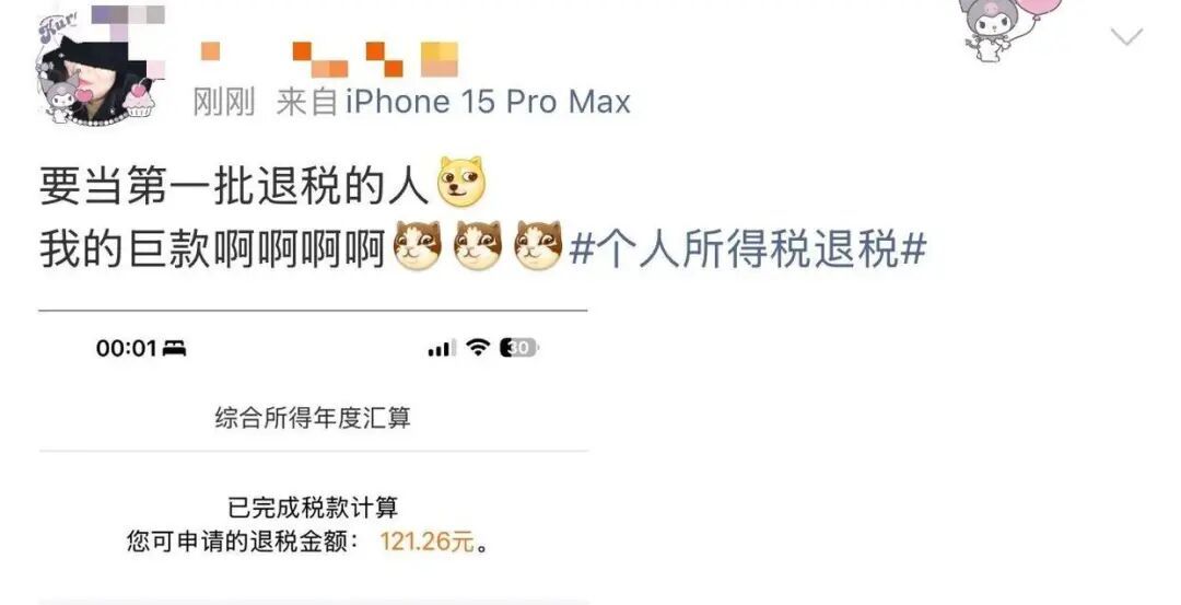 2025个税汇算今起办理!网友凌晨卡点退税,有人退了3万多 2025个税汇算今起办理!网友凌晨卡点退税,有人退了3万多