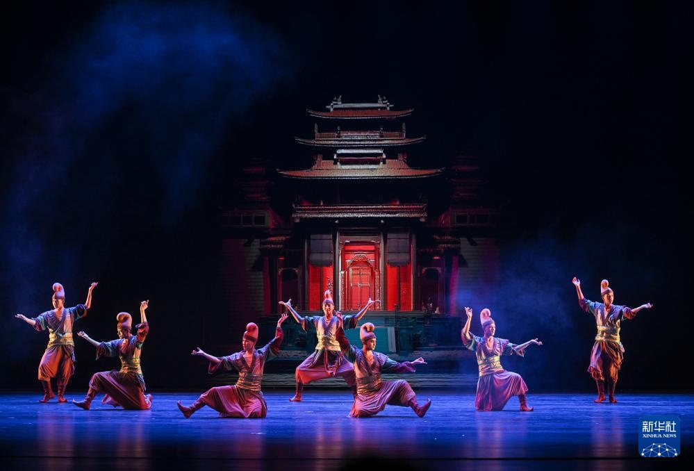 乐舞诗《杏花之约·丝路龟兹》在京演出 乐舞诗《杏花之约·丝路龟兹》在京演出