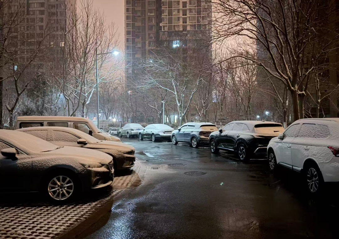 天津暴雪预警！中到大雪！