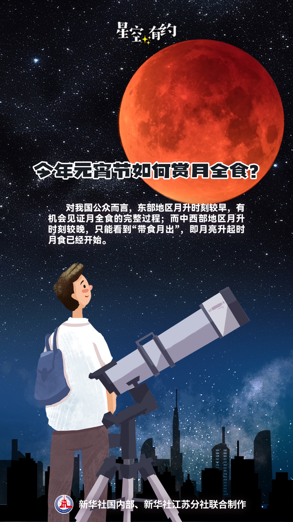 错过再等46年!今年元宵节巧遇“红月亮” 错过再等46年!今年元宵节巧遇“红月亮”