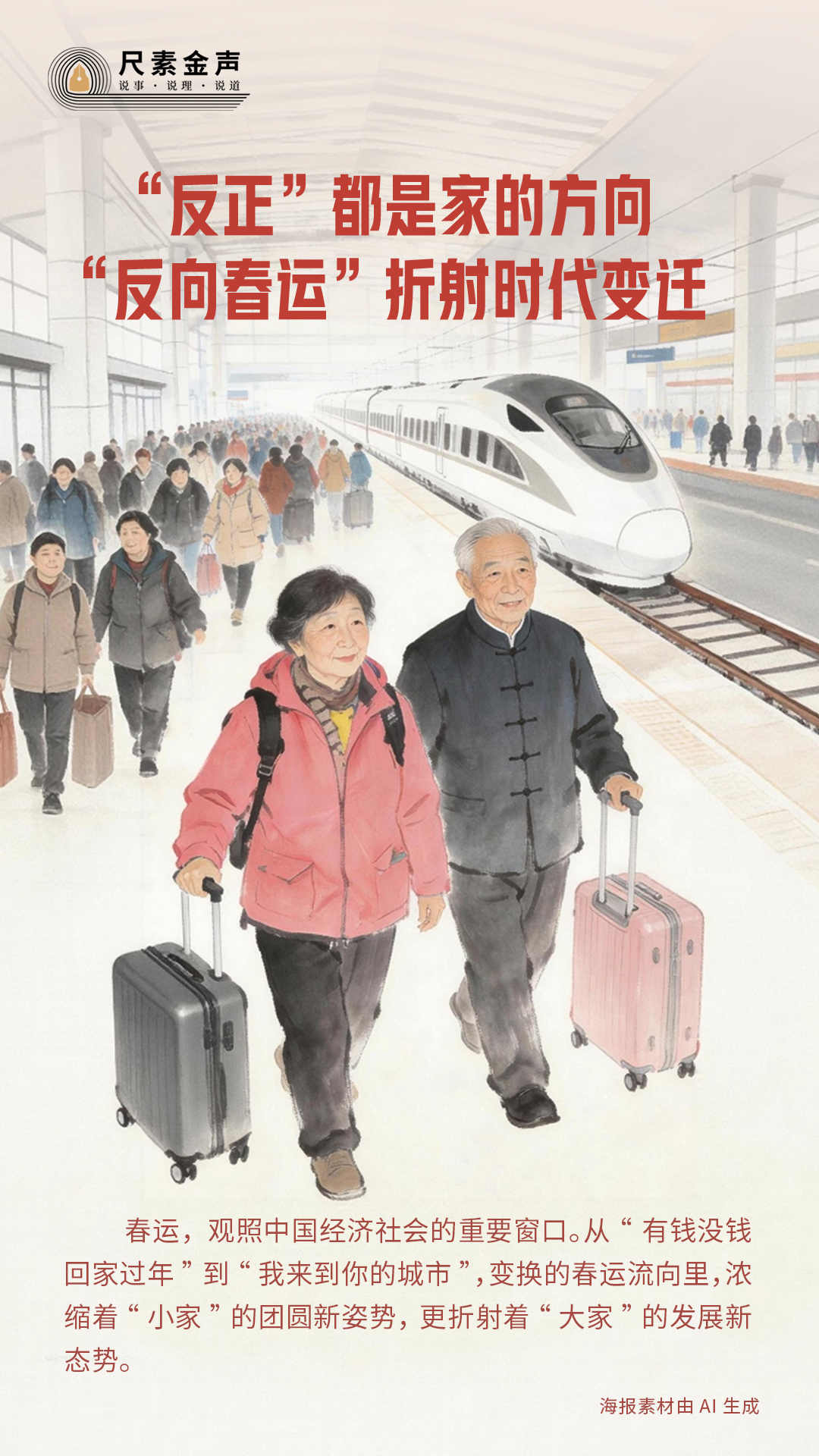 “反正”都是家的方向！“反向春运”折射时代变迁