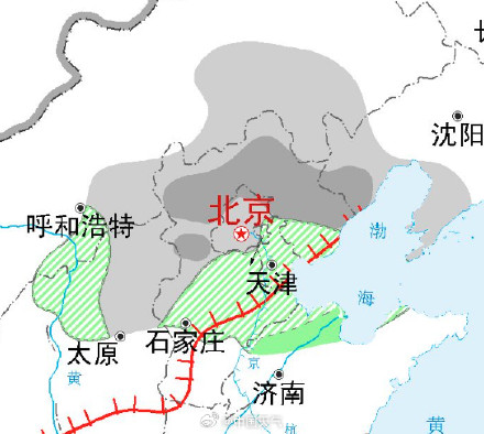 明后天华北有回流降雪 明后天华北有回流降雪