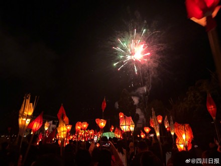 四川人正月十四送瘟神