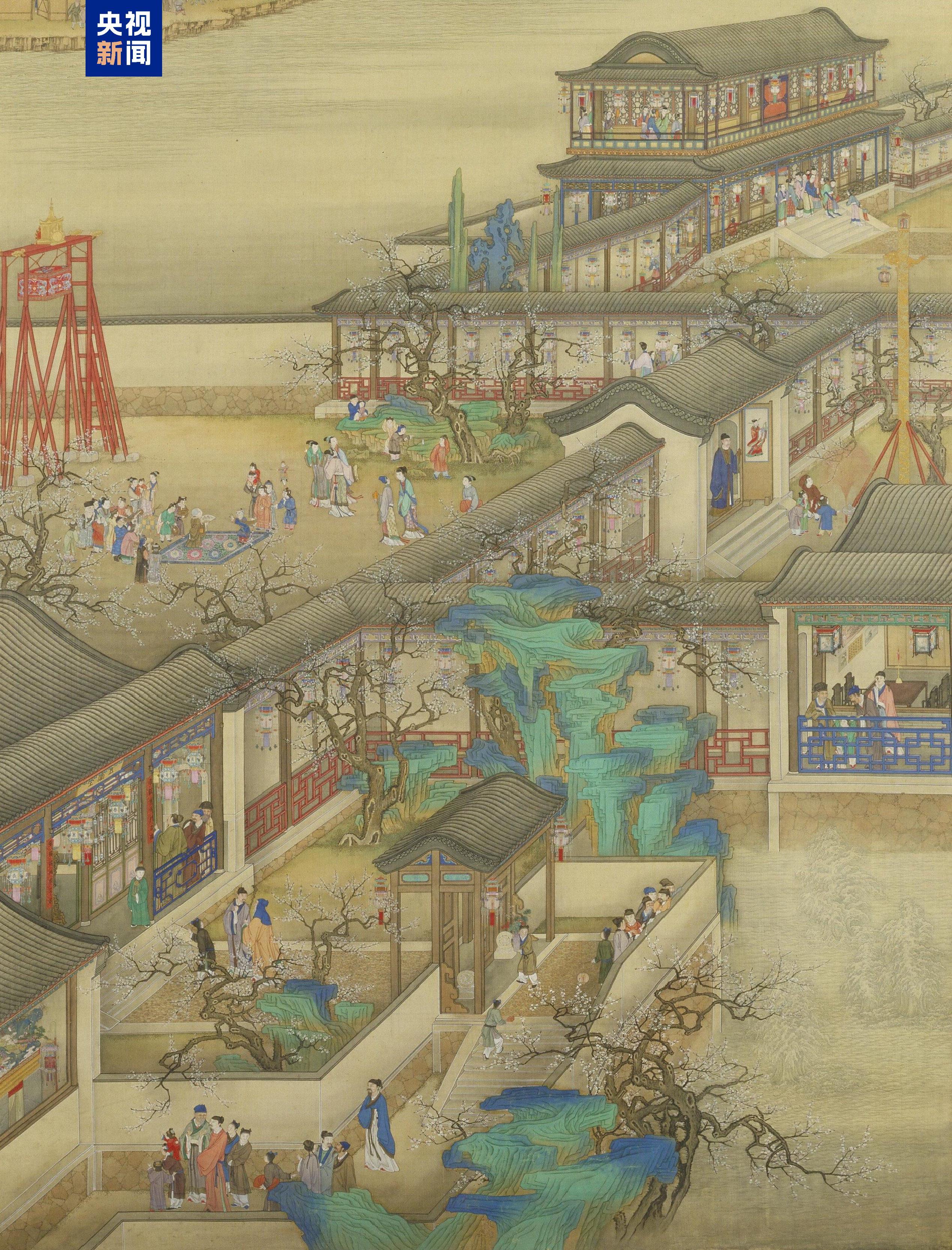 今天到古画里过上元灯节 今天到古画里过上元灯节