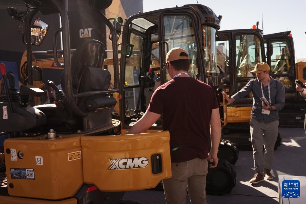 中国工程机械领军企业亮相北美最大工程机械展 中国工程机械领军企业亮相北美最大工程机械展