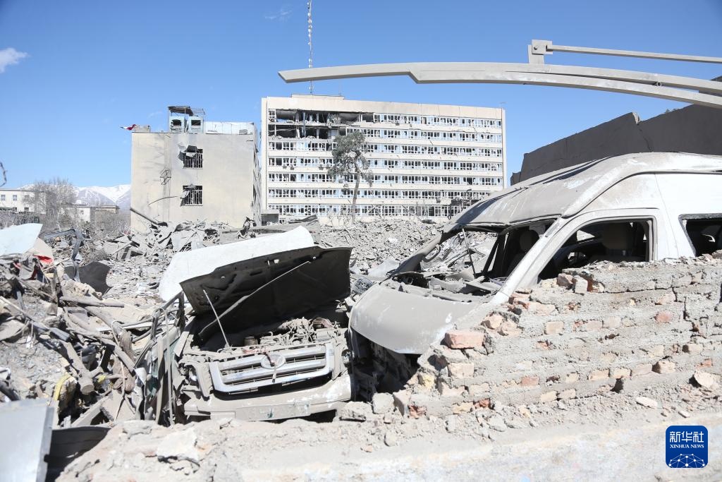 伊朗德黑兰:遭袭现场 伊朗德黑兰:遭袭现场