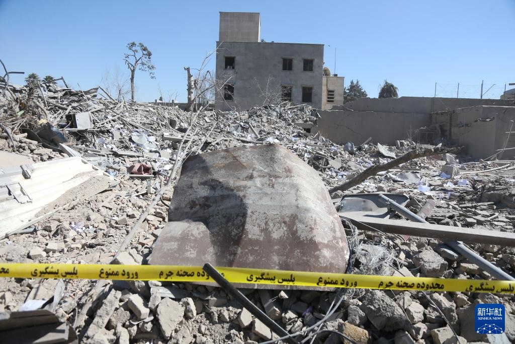 伊朗德黑兰:遭袭现场 伊朗德黑兰:遭袭现场