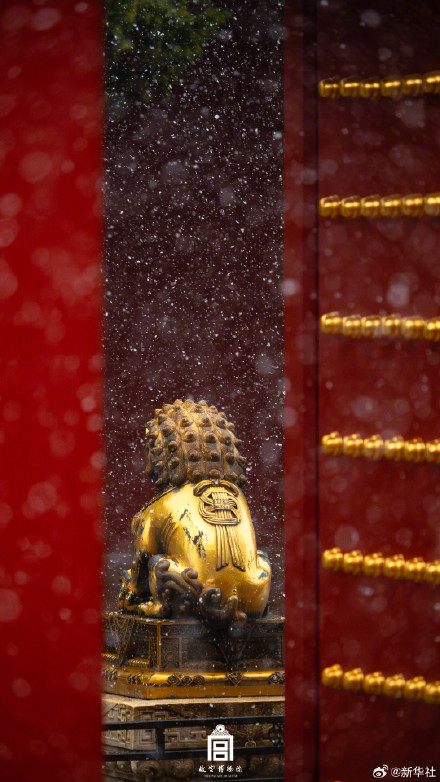 故宫雪景大片再次上新了