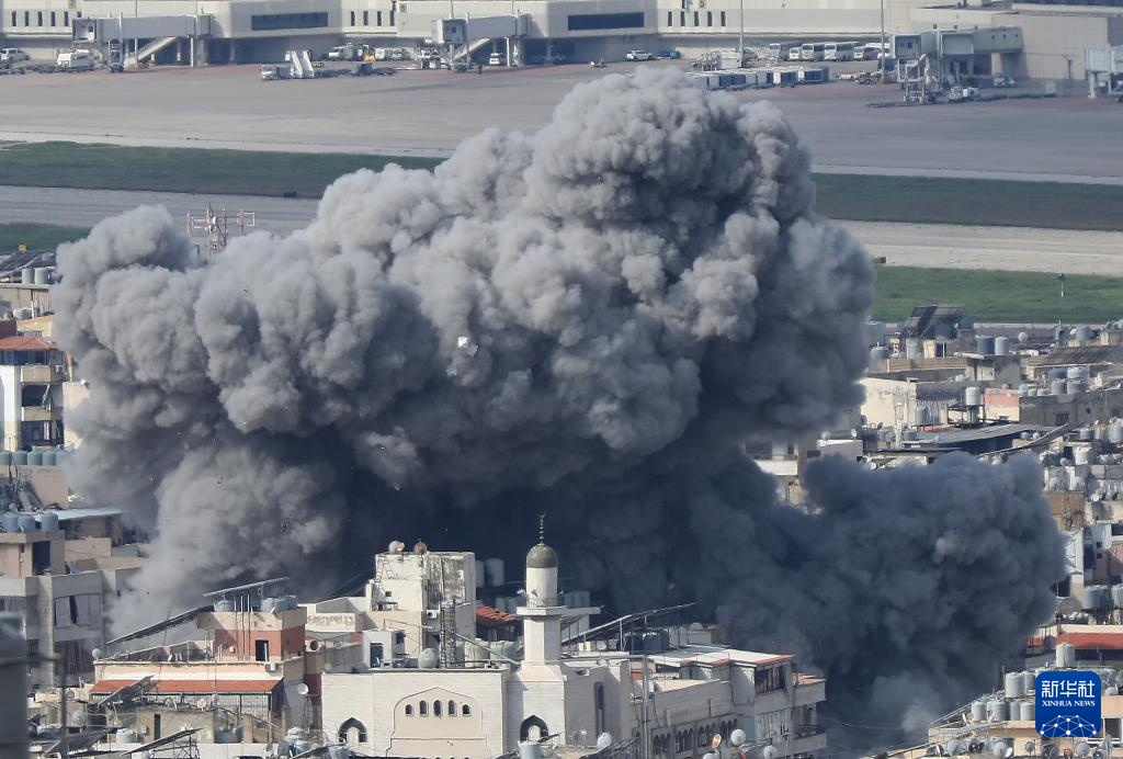 以军再次轰炸贝鲁特南郊