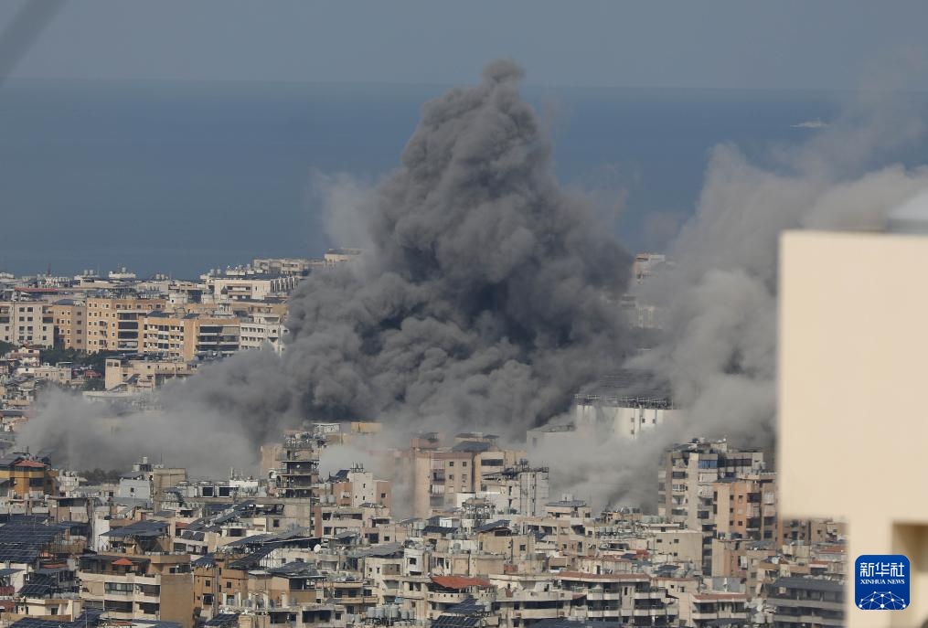 以军再次轰炸贝鲁特南郊
