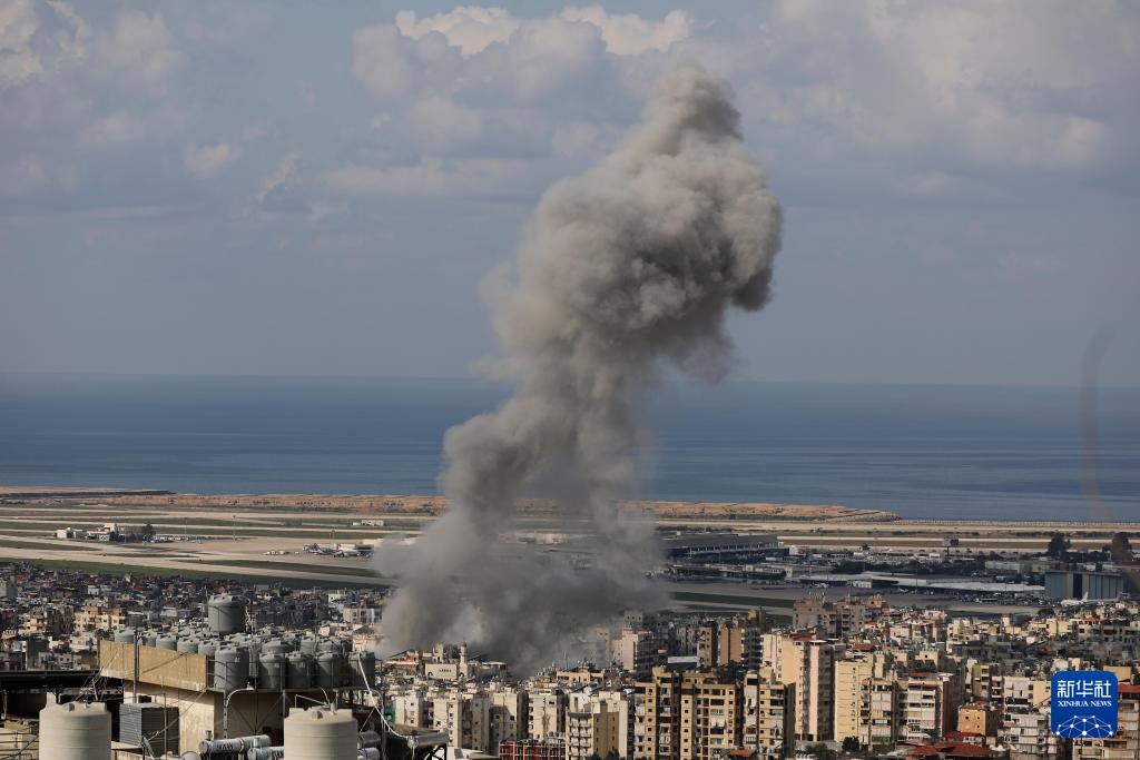 以军再次轰炸贝鲁特南郊