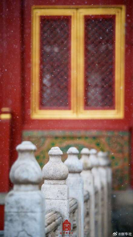 故宫雪景大片再次上新了