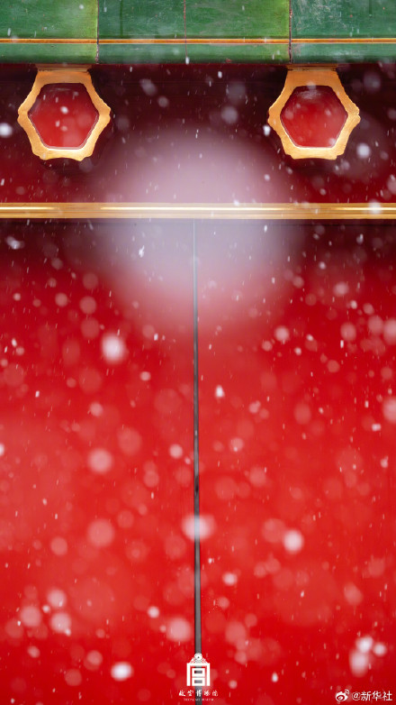 故宫雪景大片再次上新了