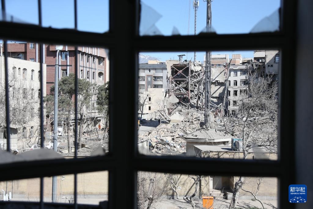 伊朗德黑兰:遭袭现场 伊朗德黑兰:遭袭现场