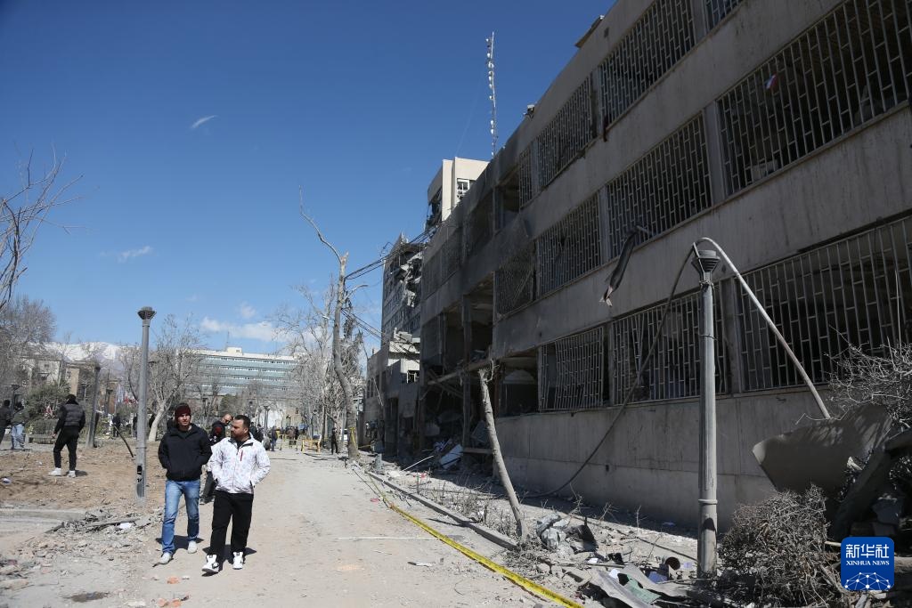 伊朗德黑兰:遭袭现场 伊朗德黑兰:遭袭现场