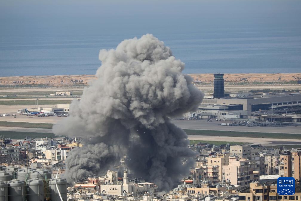 以军再次轰炸贝鲁特南郊