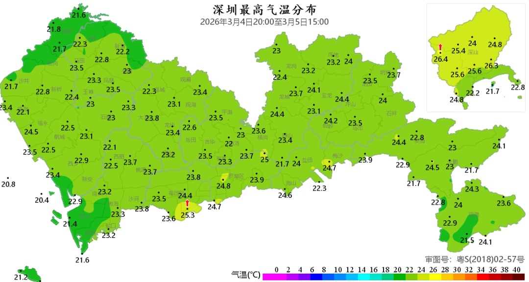 25.3℃！深圳升温了！