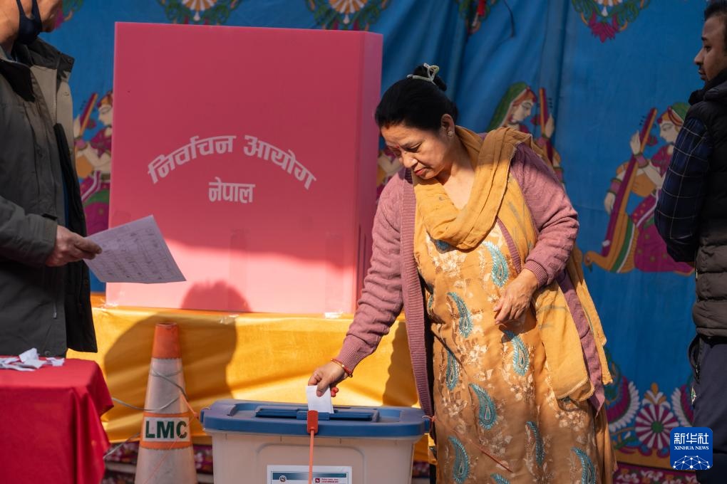 尼泊尔众议院选举投票开始