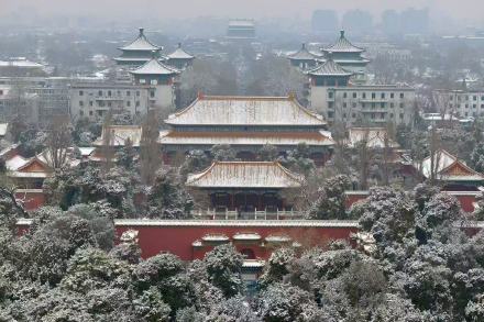 北京飘雪，邂逅别样美好