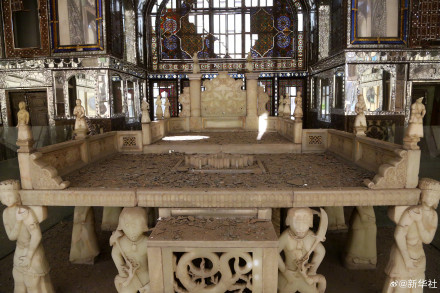 世界遗产玫瑰宫在空袭中受损