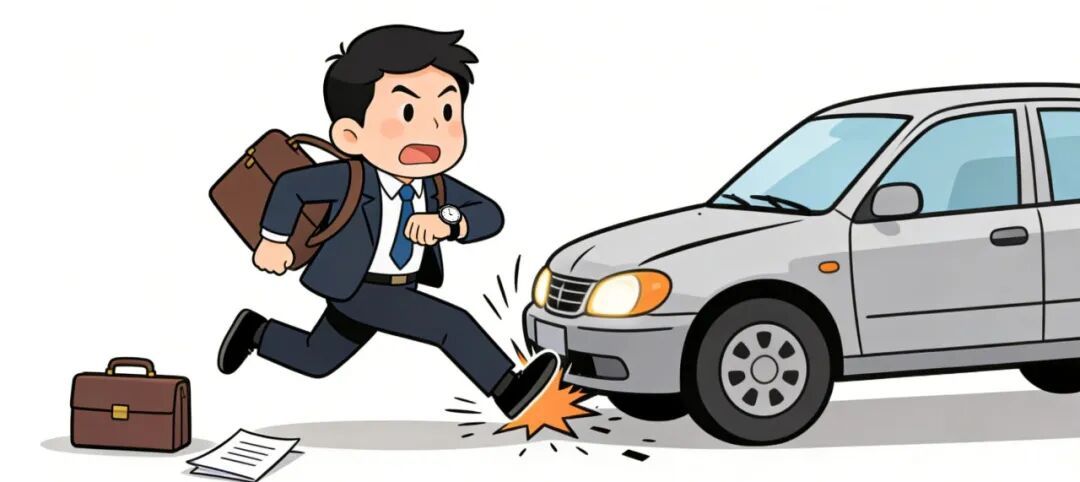 上班迟到遭遇车祸 所受伤害是否属于工伤？