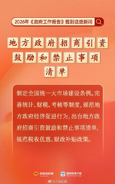 划重点！《政府工作报告》提到这些新词