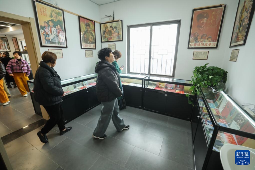 杭州临平：村级雷锋精神展览馆开馆