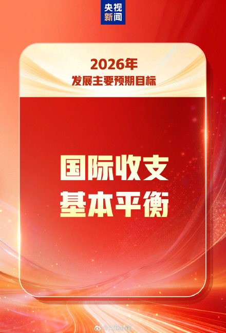 一起看2026我国发展主要预期目标