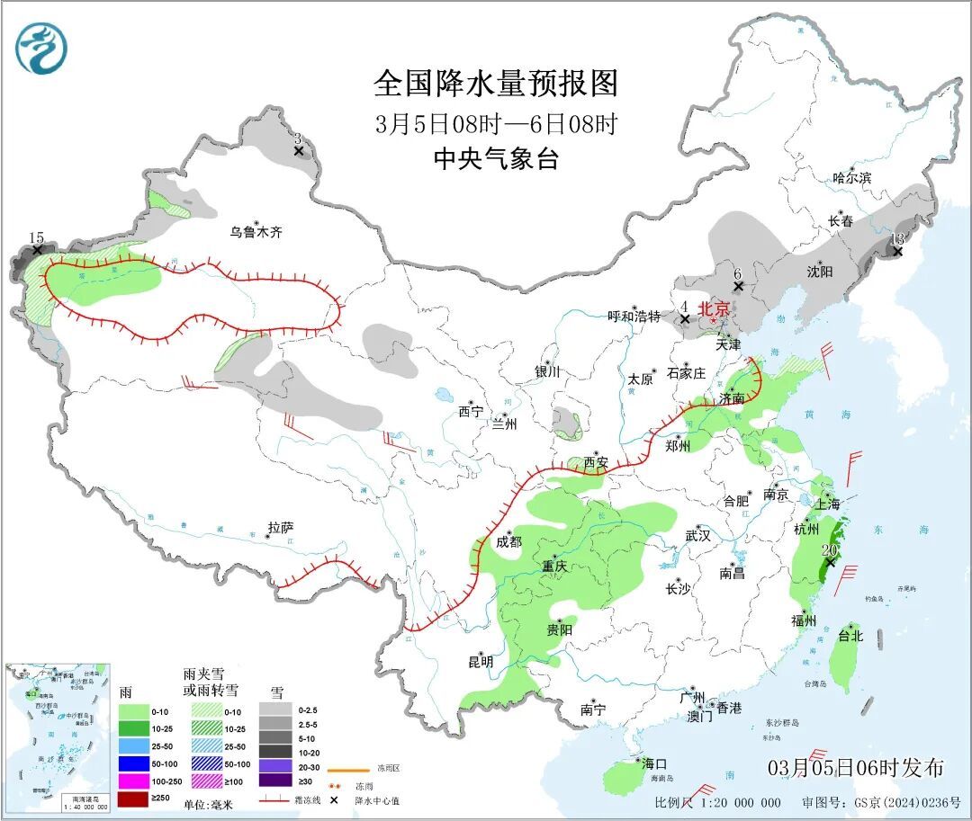 华北等地银装素裹！对冬小麦萌动返青有利