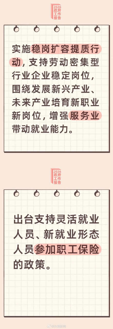 政府工作报告里的惠民政策