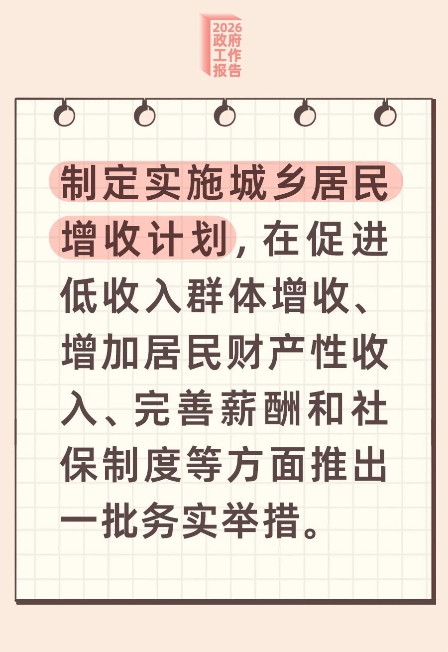 这一波民生好消息 请查收