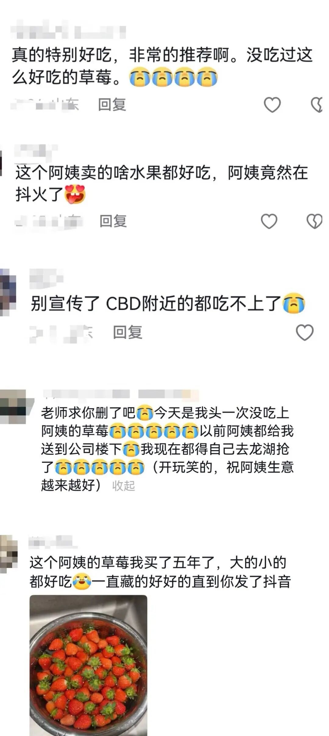 200盆草莓5分钟被抢光！济南“草莓阿姨”：老顾客没买到，有点过意不去