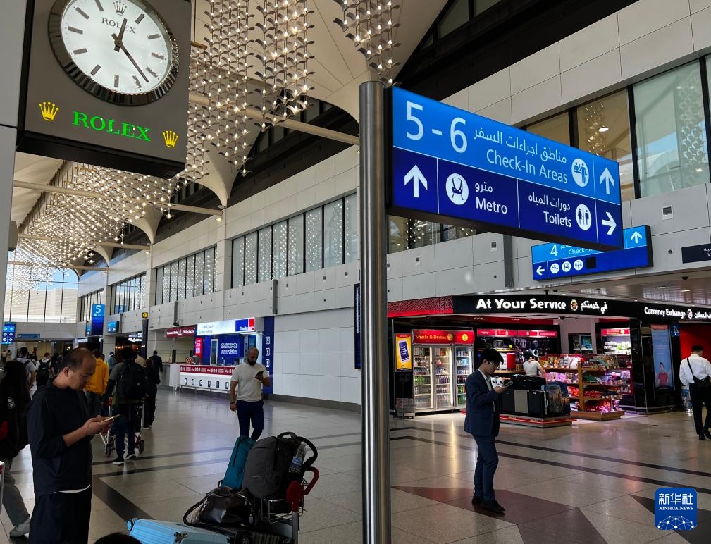 阿联酋迪拜国际机场短暂停止运营